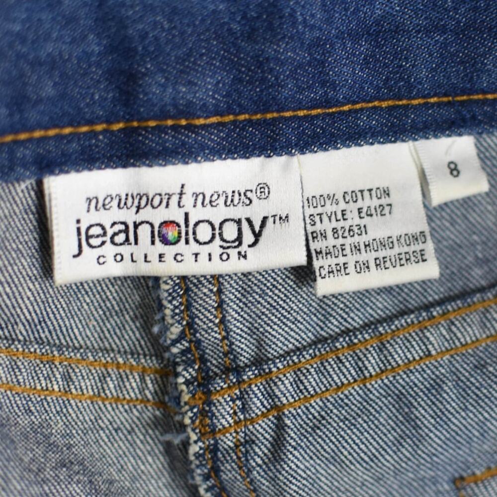 Vintage 90s Newport News Denim Jean Skirt, Women's Size 8, 28" Waist - Picture 9 of 9